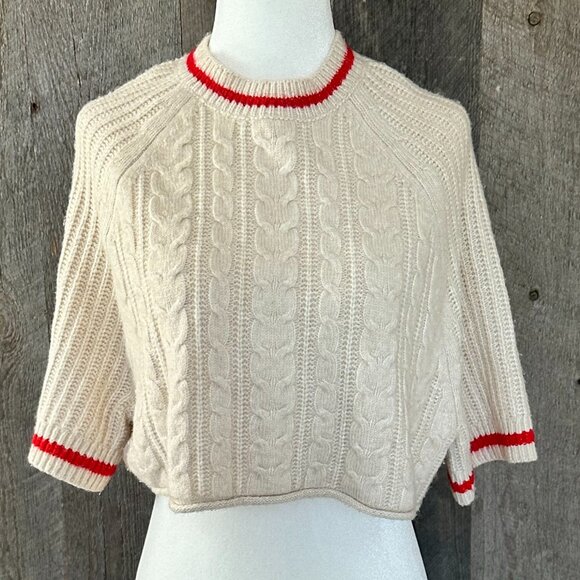 Petite Cropped Sweater for Fall Vibes - Picture 1 of 4